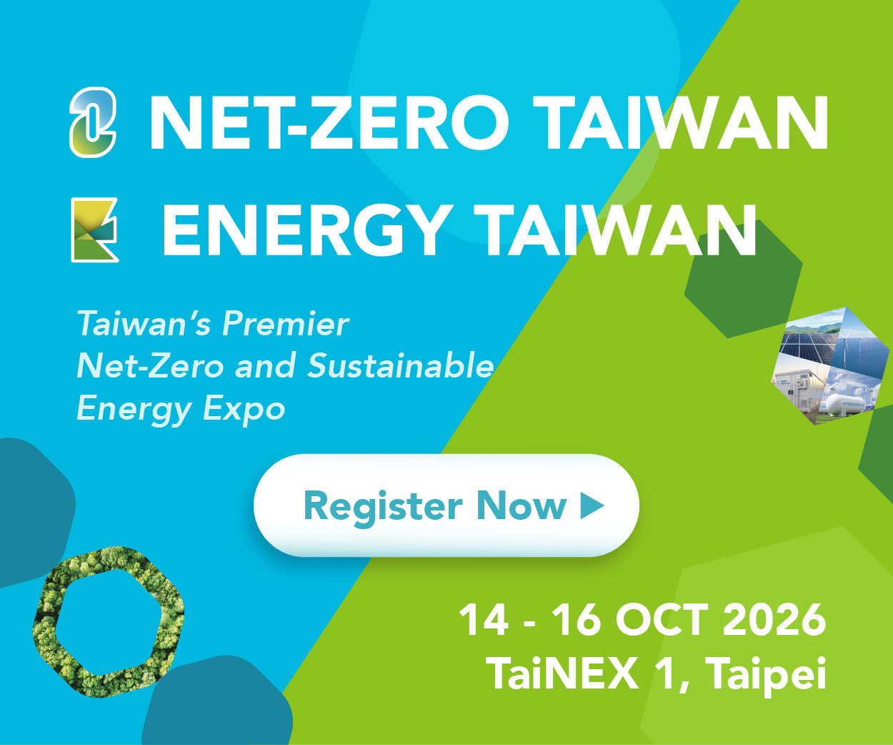 Net Zero Taiwan and Energy Taiwan 2026