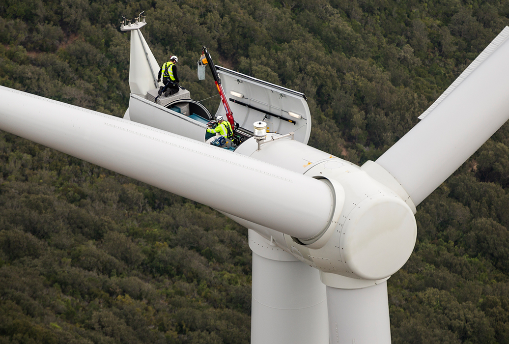 Siemens Energy wind turbine maintenance